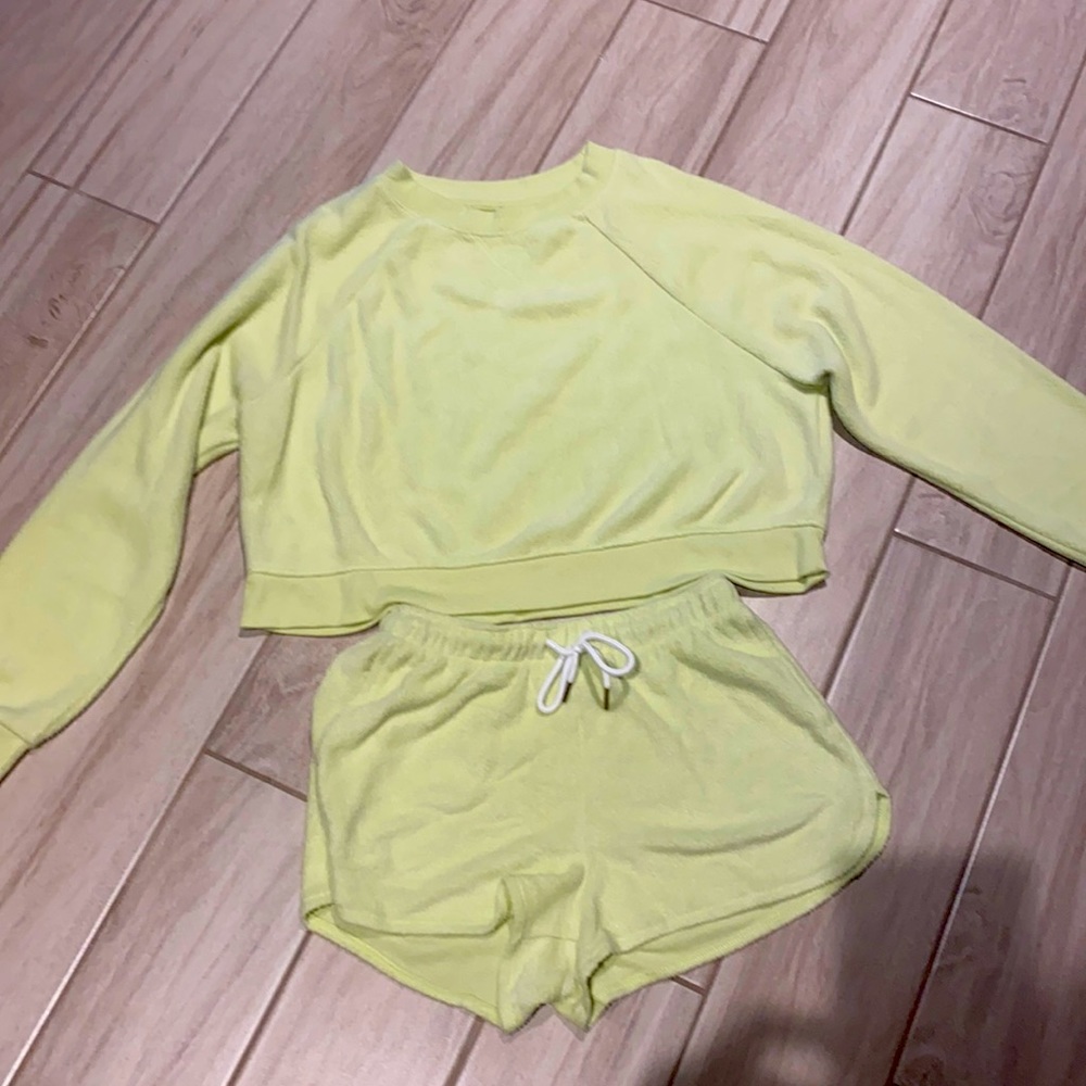 Cute neon matching set